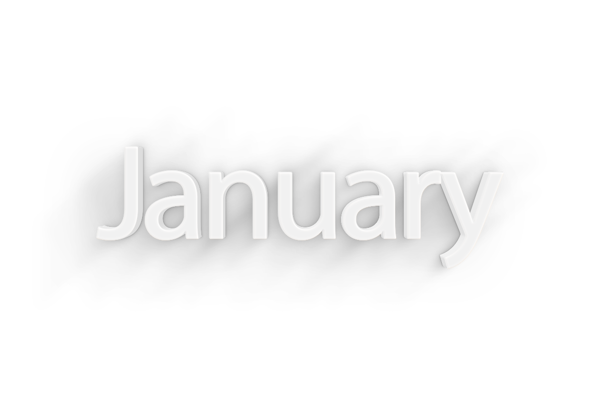 January png, word January png, January word png, January text png, January font png, word January text effects typography PNG transparent images
